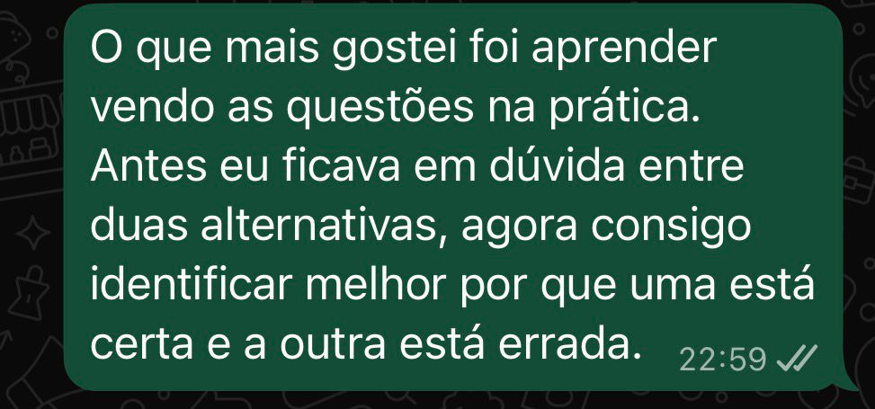Depoimento real de aluno 3